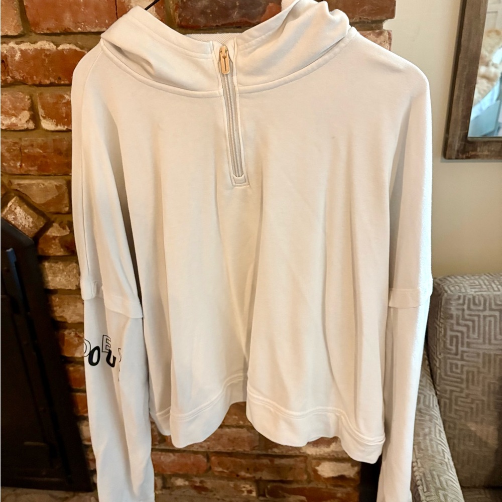 Women's Under Armour White Hoodie
